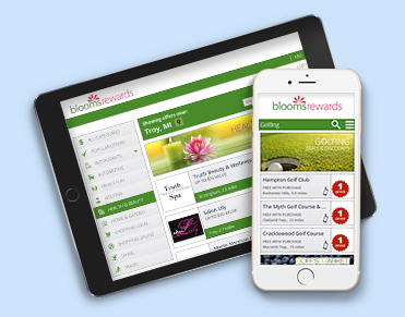 Bloom Rewards Mobile And Tablet Image