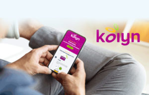 Person Using Koiyn On Mobile Phone